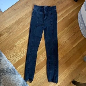 Abercrombie 24 00r High Rise Ankle Skinny Jeans